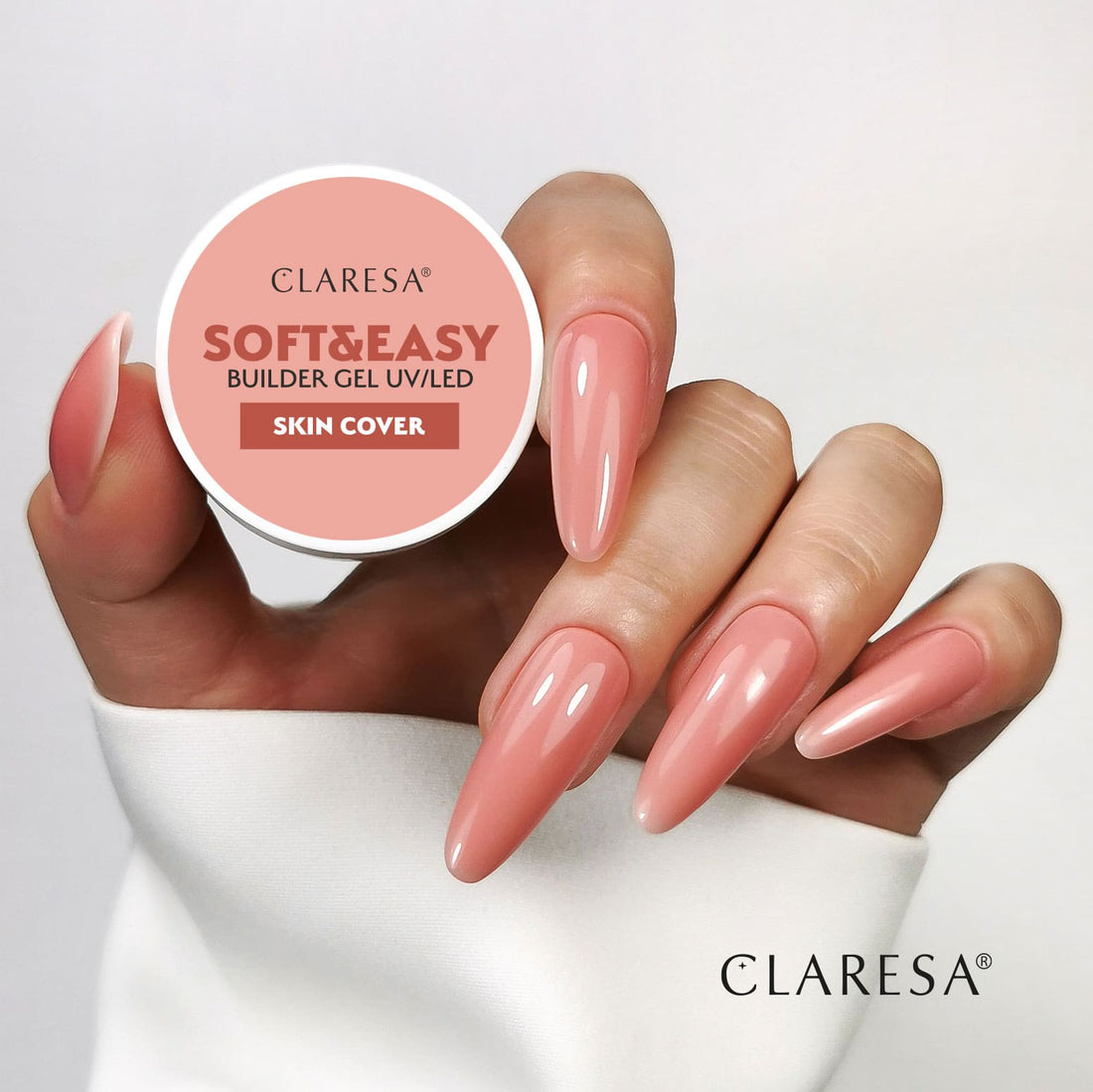 Claresa Soft&Easy Builder Skin Cover 45 g Nagelaufbau-Gel