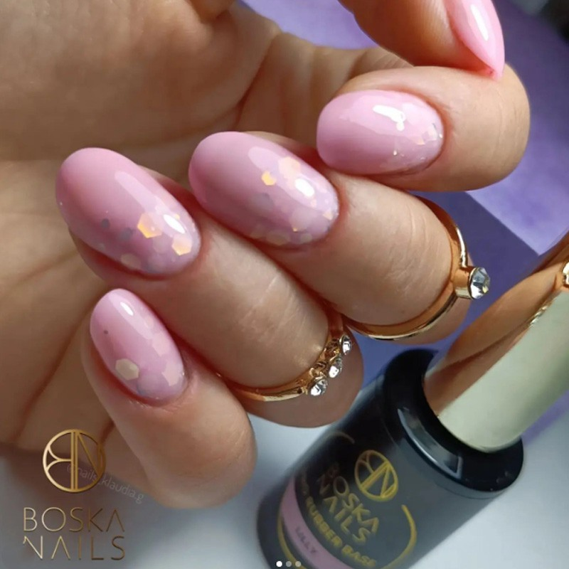 Boska Nails Pro Rubber Base Lilly Base Hybrid-Nagellack 10ml