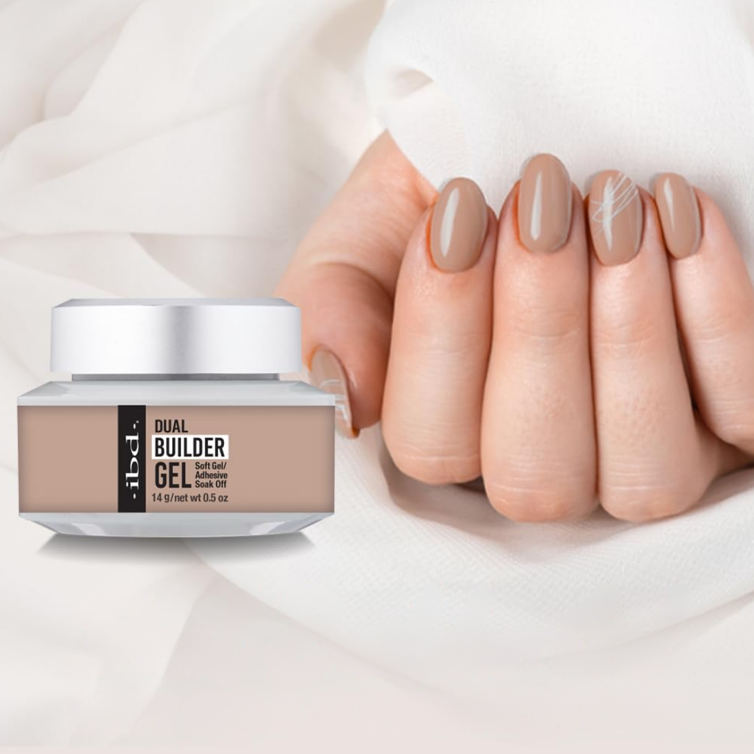 IBD Dual Builder Gel Cool Nude Nagelaufbaugel 14g
