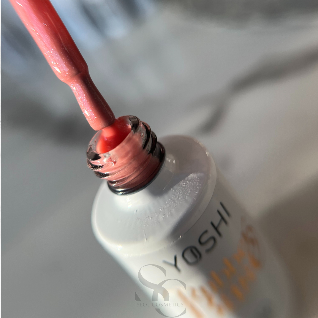 Yoshi Rubber Base Nr. 14, Hybrid-Nagellack, Gummibasis, 10 ml