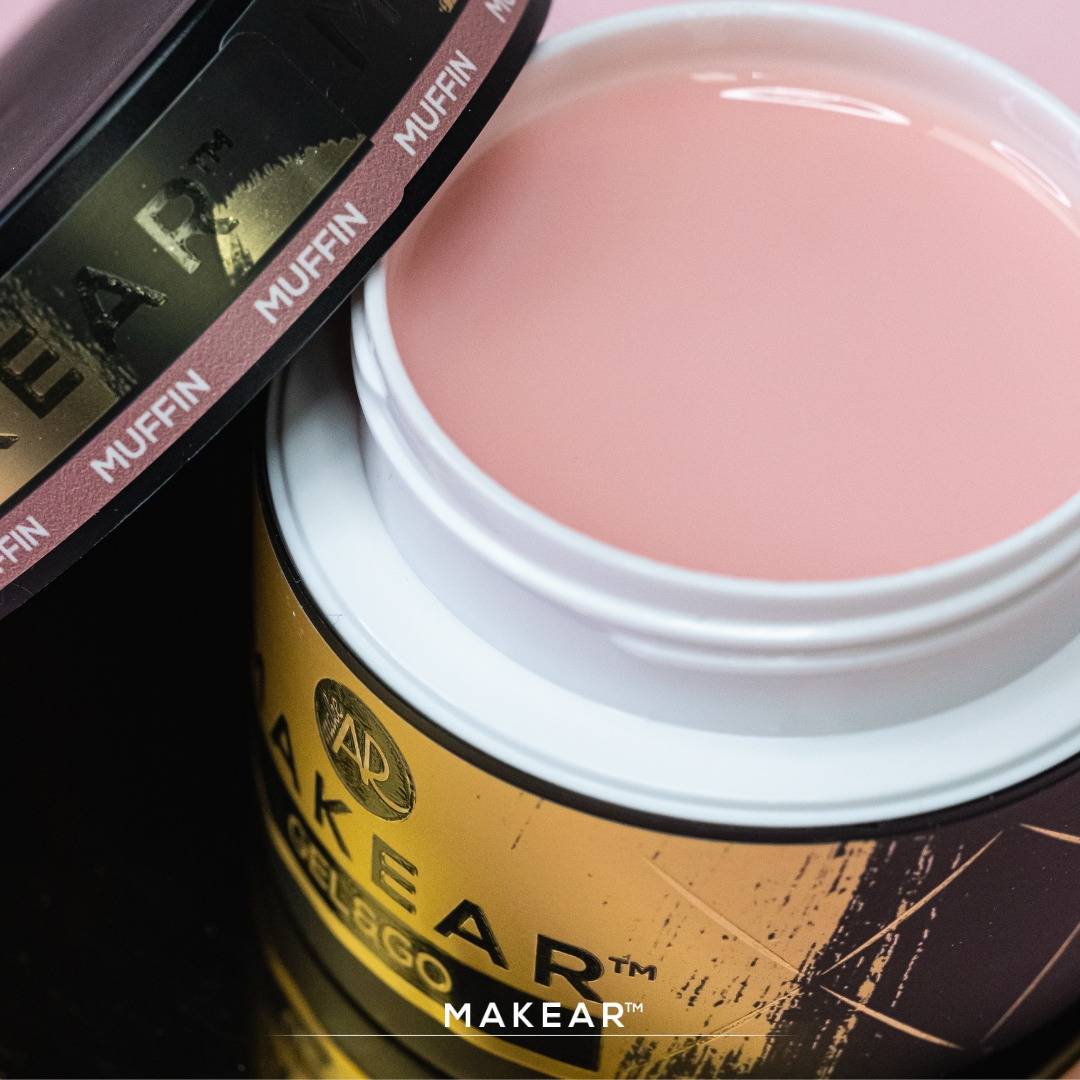 Makear GG04 Gel&Go Nagelaufbaugel ohne Feilen Muffin 50ml