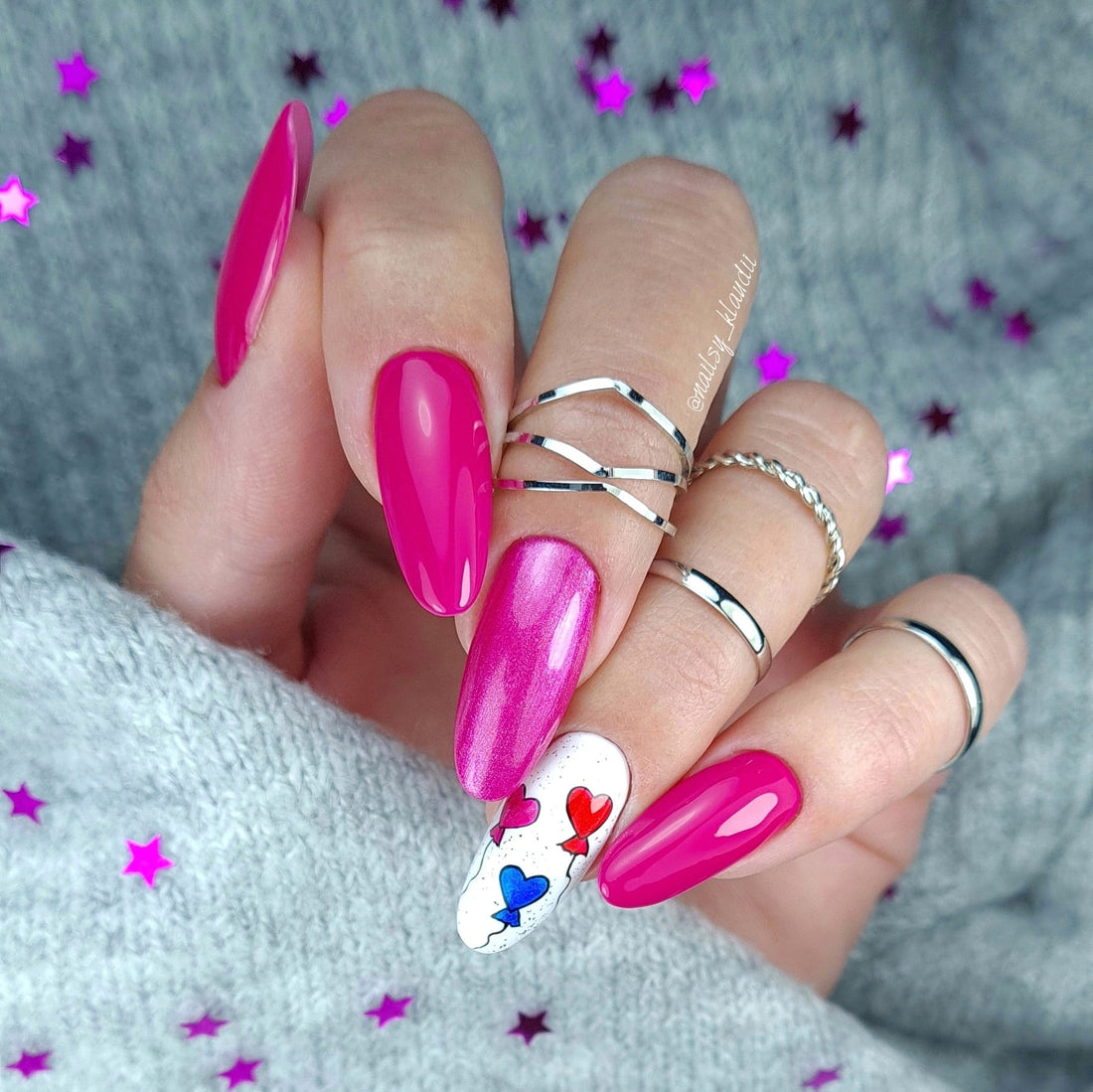 Claresa Hybrid-Nagellack PINK 537