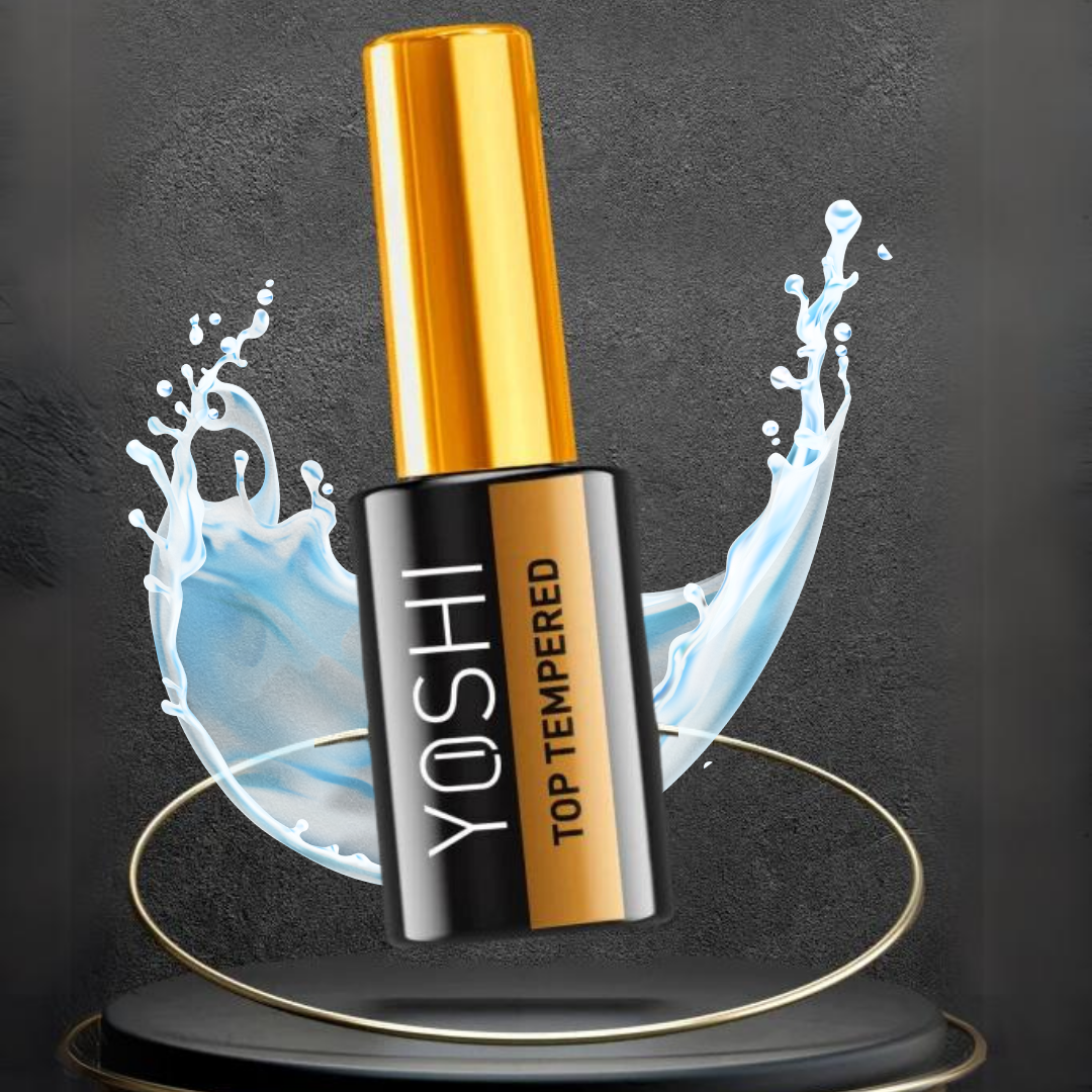Yoshi Top Tempered Hybrid Nagellack Glas flüssig stark 10ml