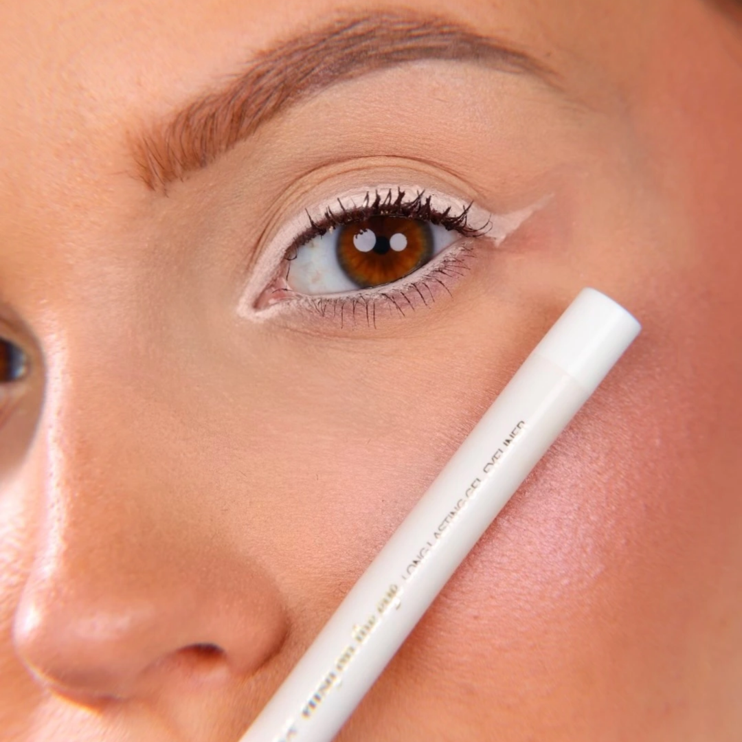 Claresa Gel-Augenstift, angenehmer langer Eyeliner 03 White Orchid
