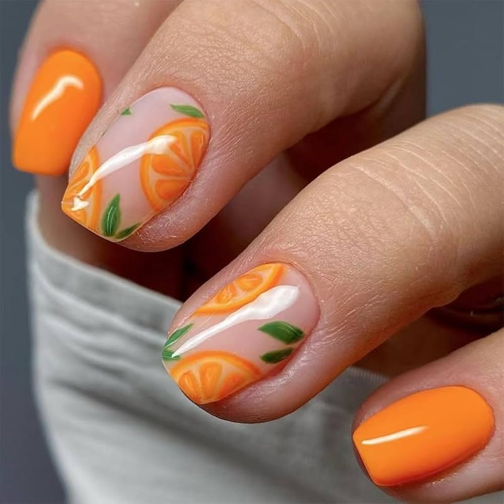 Yoshi Hybrid-Nagellack 917 Tanjerin Orange Neon, 6 ml