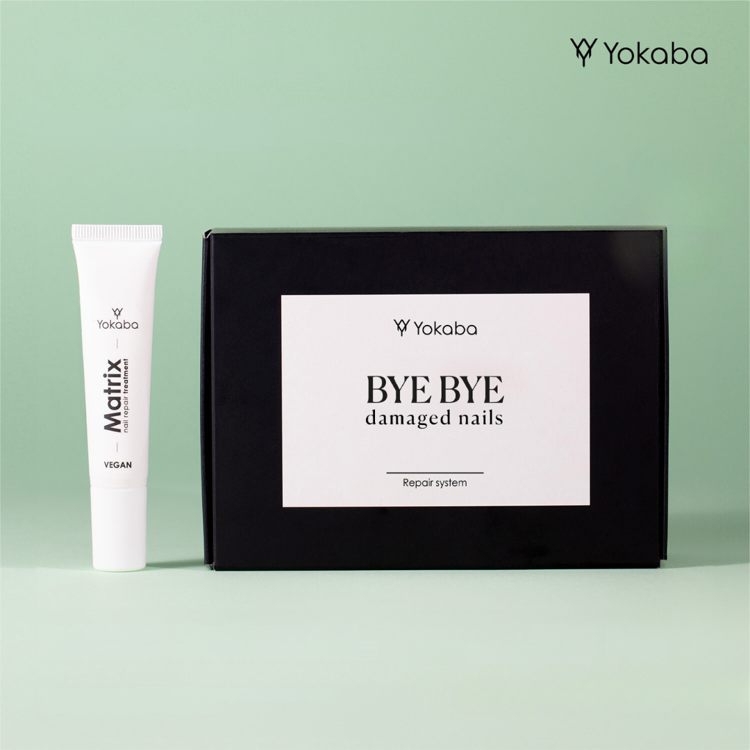 M9 Yokaba ByeBye Repair Kit Nagelrekonstruktionssystem + 5x Matrix Nagelreparaturgel