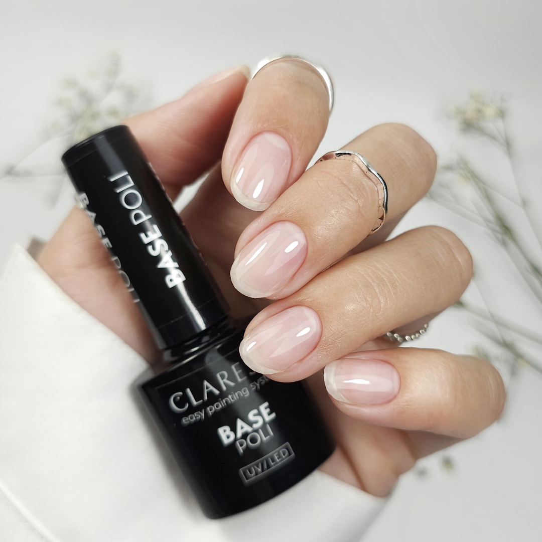 Claresa Poli Base Hybrid-Nagelbasis mit Acrylpulver 5 g