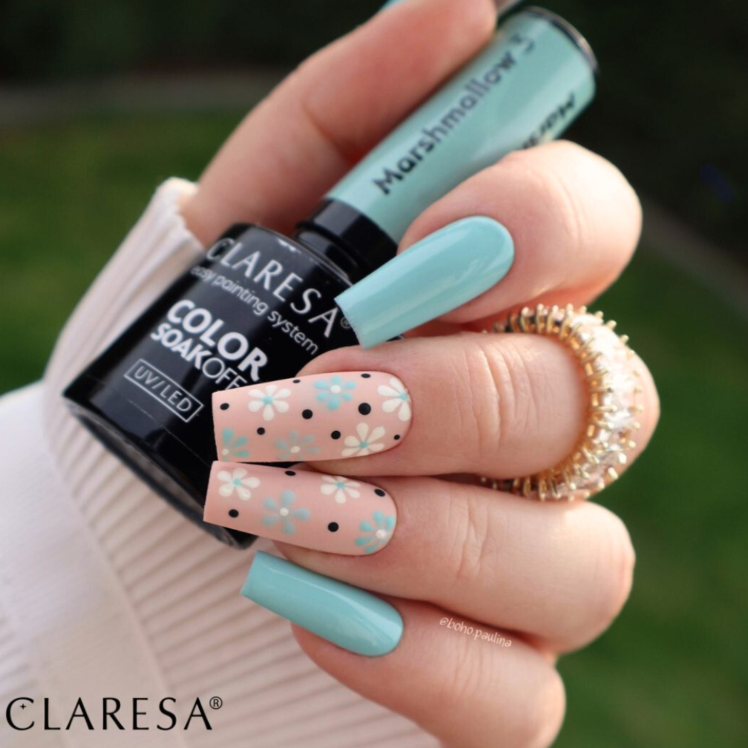 Claresa Hybrid Nagellack MARSHMALLOW 3 Blauminze