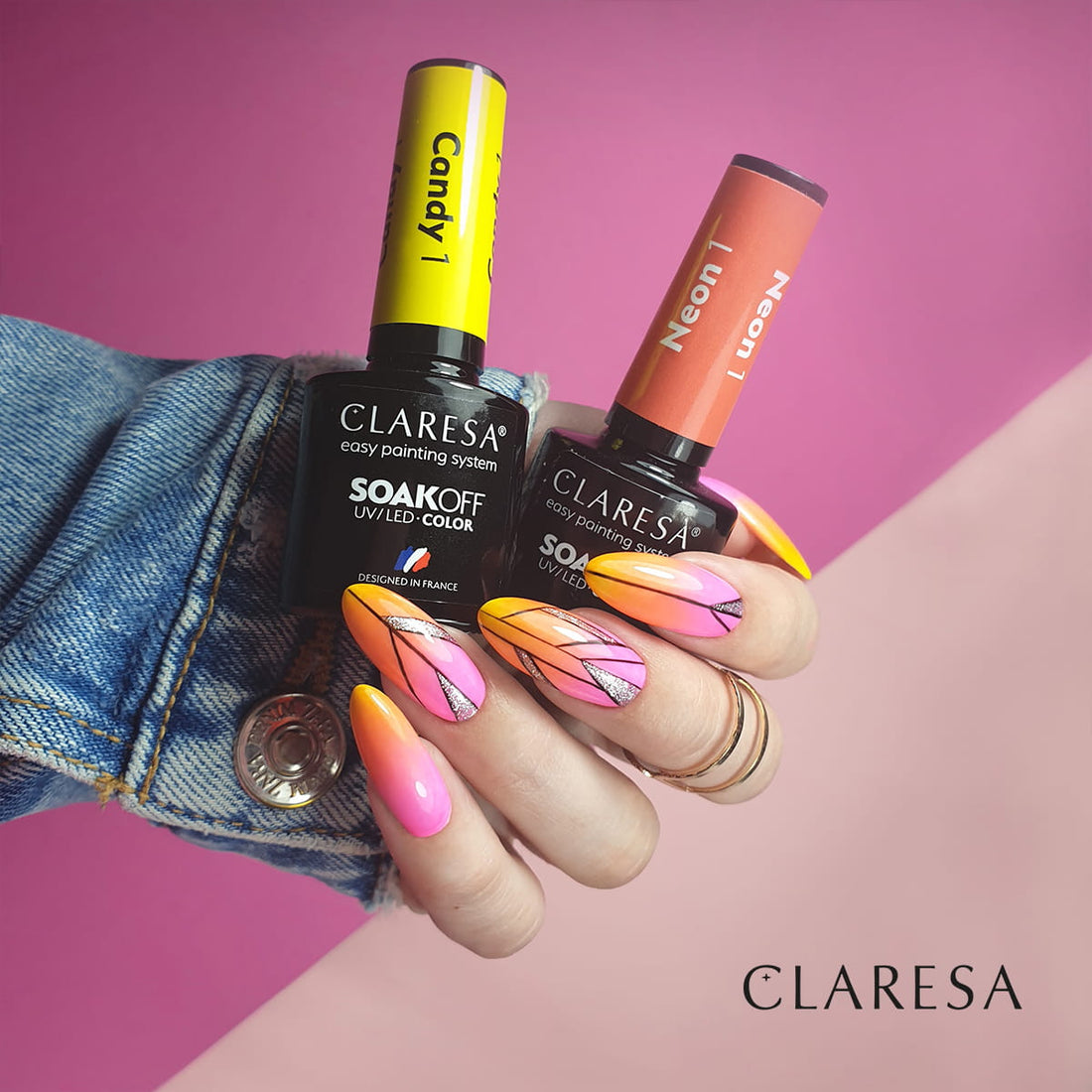 Claresa Hybrid Nagellack CANDY 1