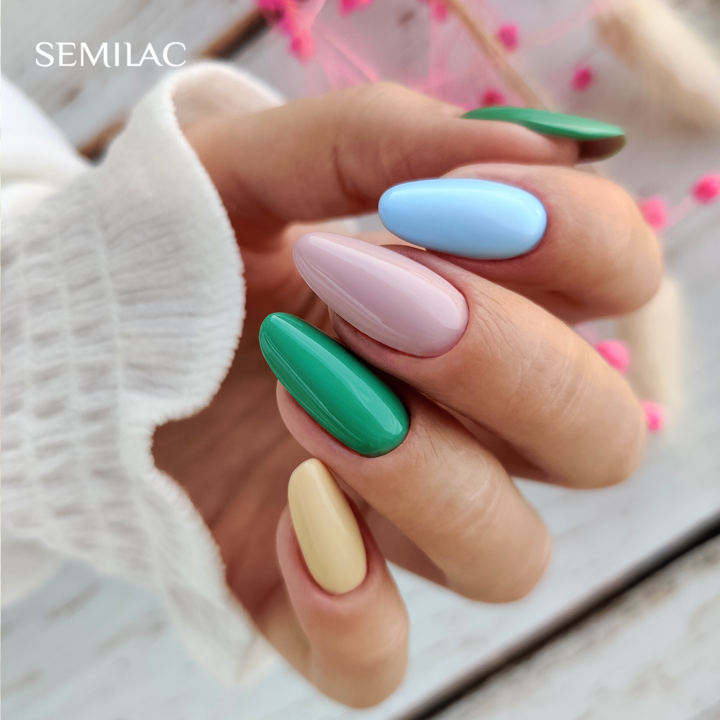 SEMILAC 587 Tea Rose Hybrid-Nagellack, 7 ml
