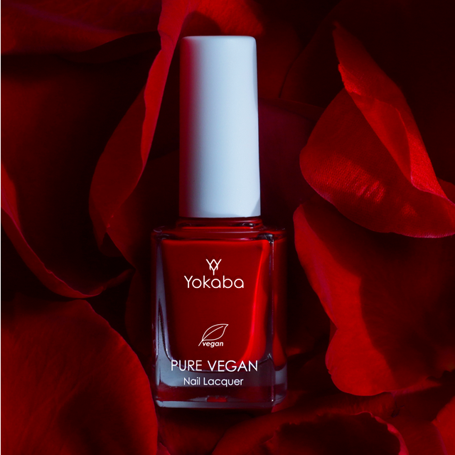 Yokaba Pure Vegan klassischer Nagellack 71 Chanel Red Nagellack 10ml