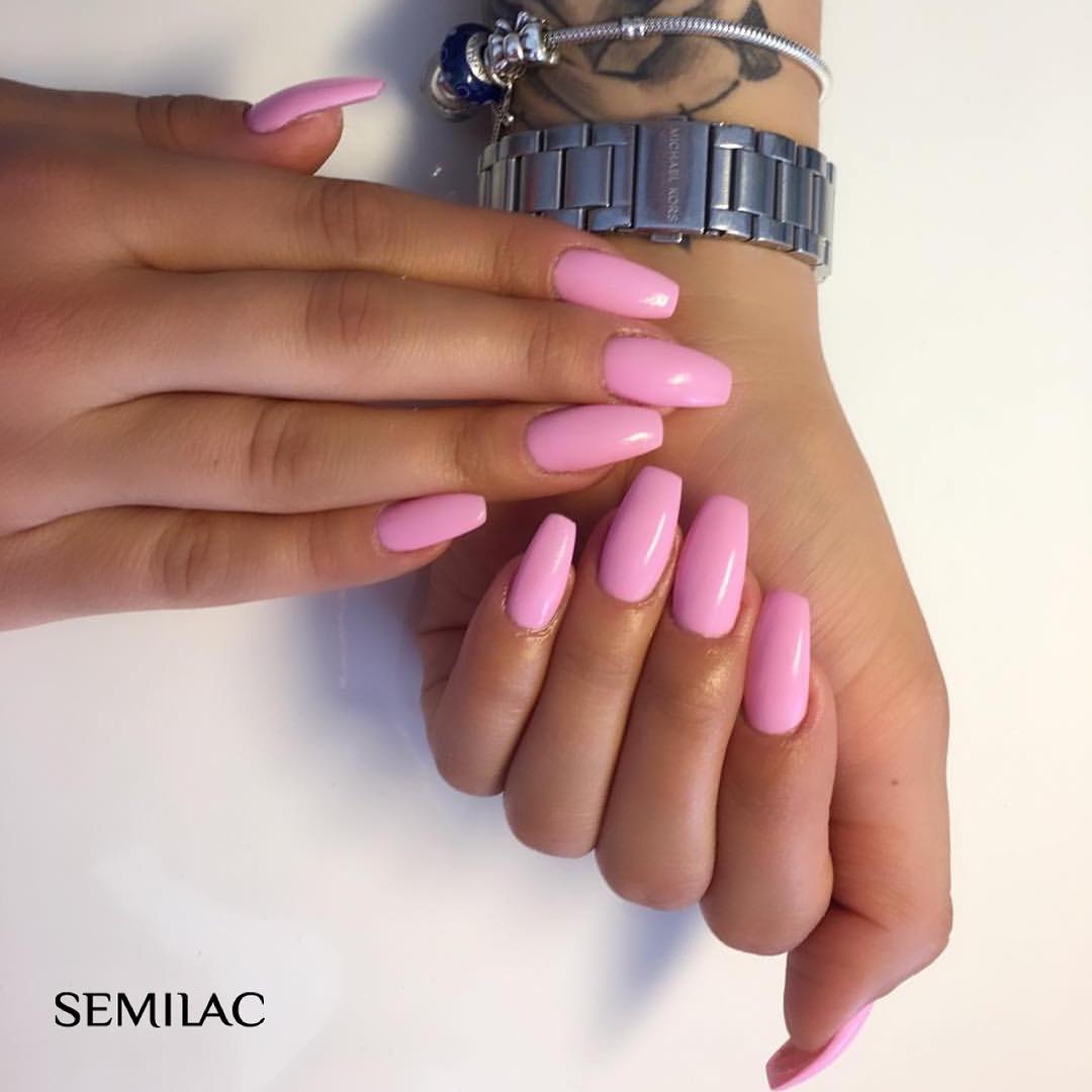 SEMILAC 003 Sweet Pink 7ml Hybrid-Nagellack 7ml