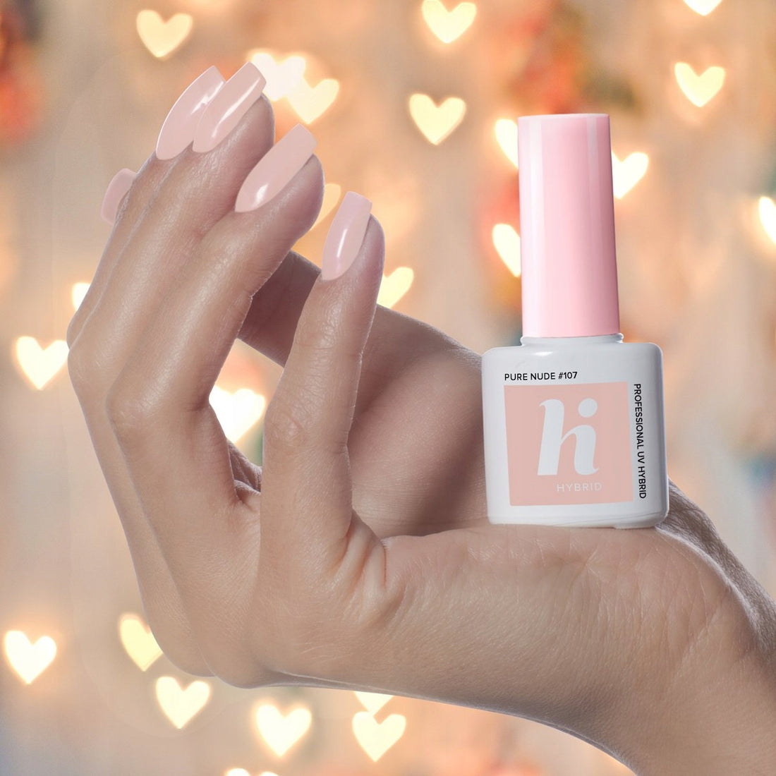 HI HYBRID #107 Hybrid-Nagellack Pure Nude 5ml