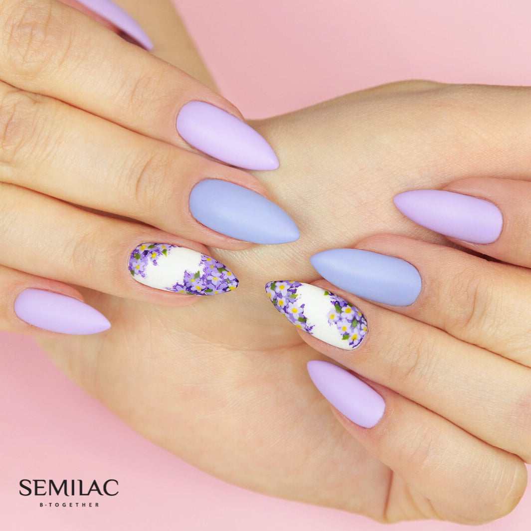 SEMILAC 145 Lila Story UV-LED-Hybrid-Nagellack, 7 ml