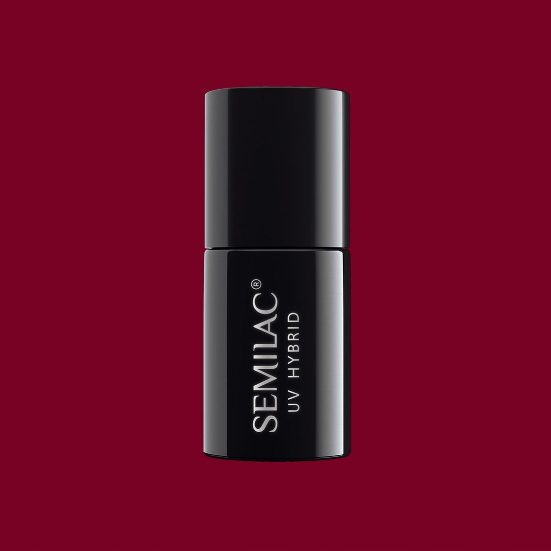 SEMILAC 071 Tiefroter UV-LED-Hybrid-Nagellack, 7 ml
