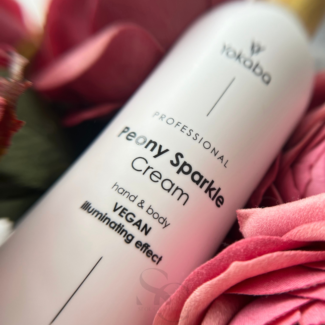 Yokaba Hand- und Körpercreme 230 ml Professionelle Peony Sparkle Cream Hand und Körper
