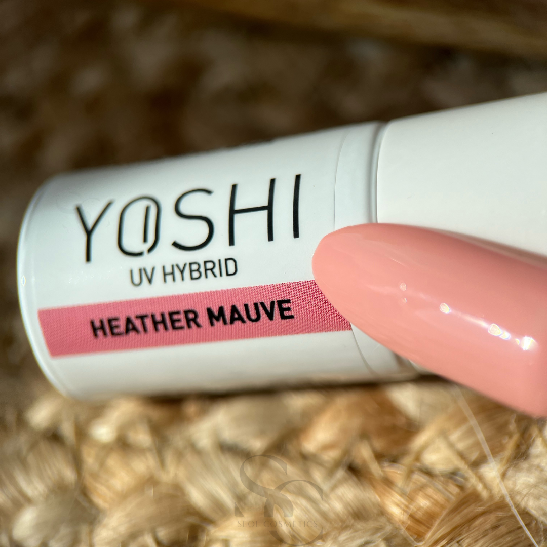 Yoshi UV-Hybrid-Nagellack 131 Heather Mauve, 6 ml