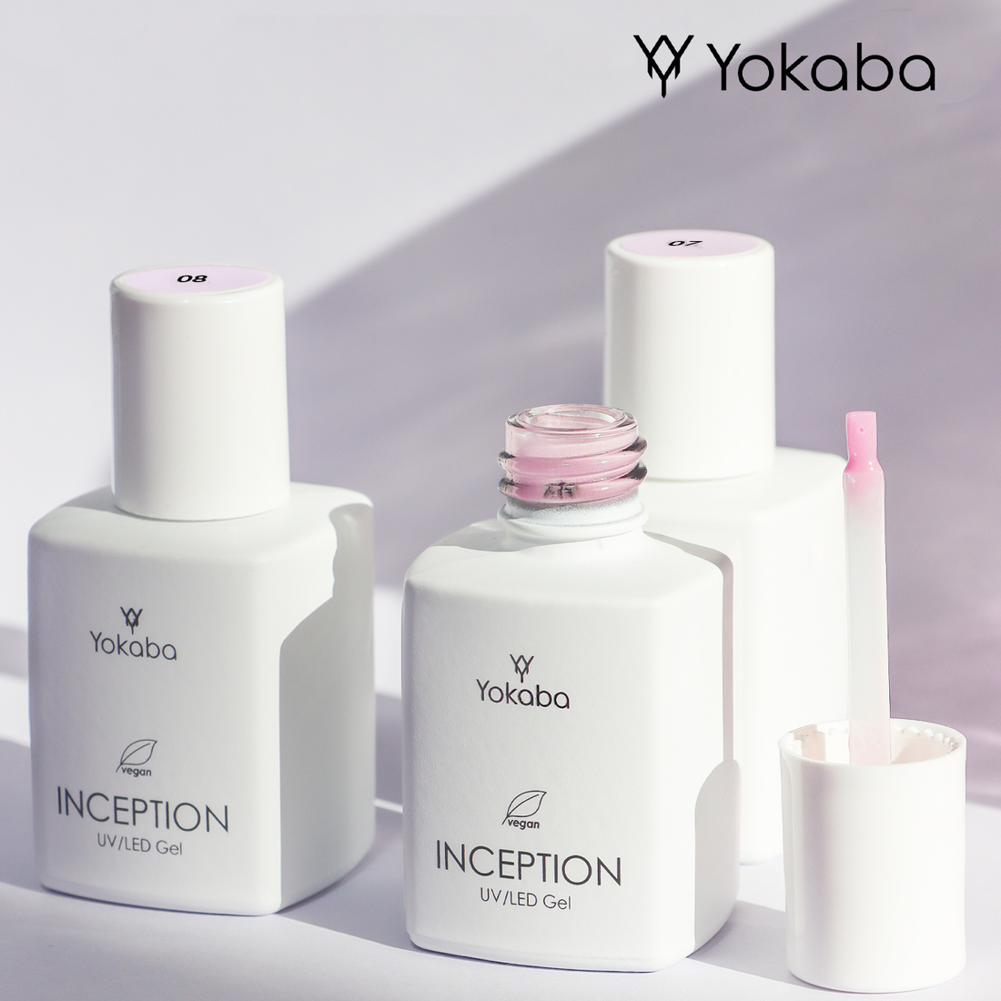 Yokaba INCEPTION 13 Morning Blush Builder Nagelgel in einer Flasche, 30 ml