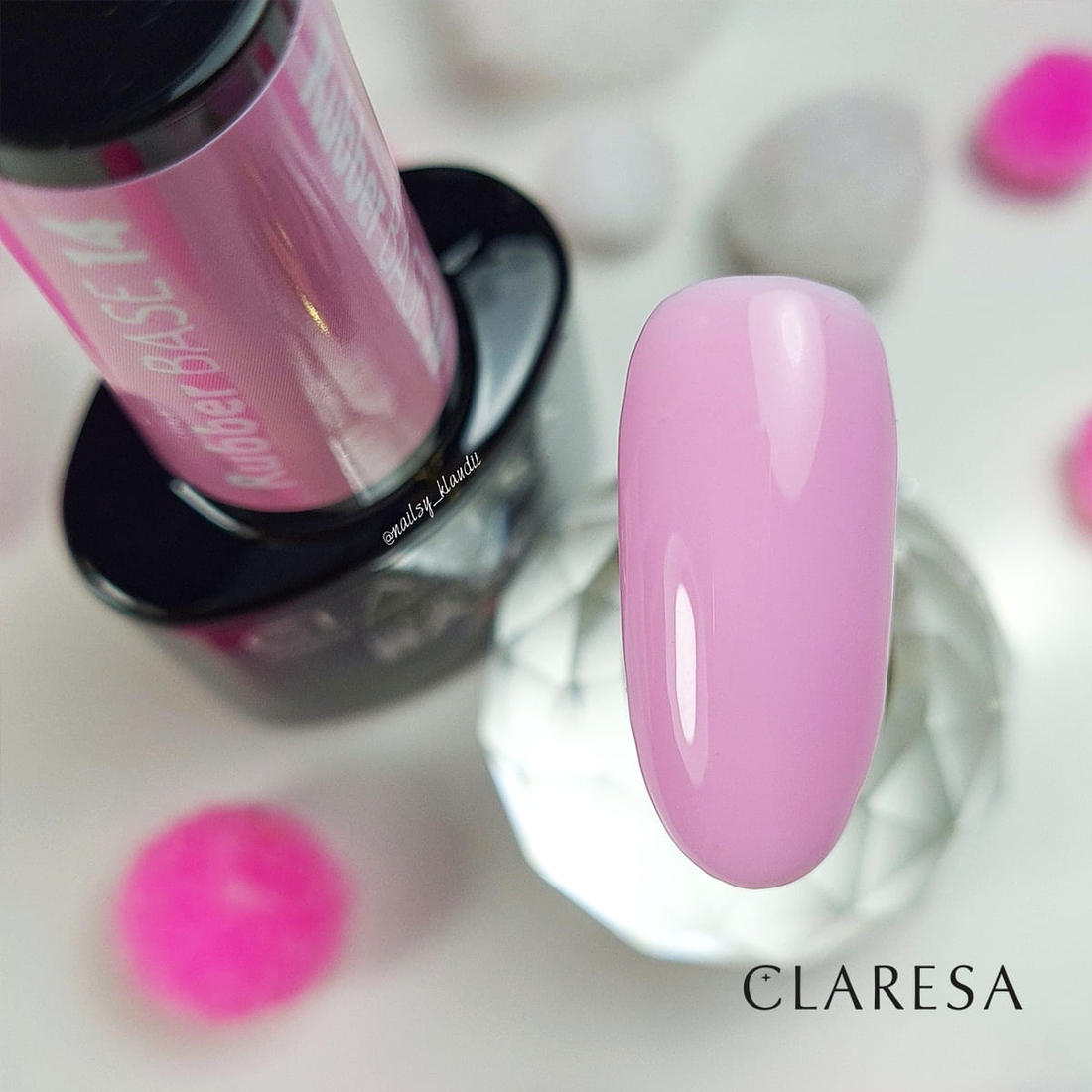 Claresa Base Rubber 14 Hybrid-Nagel-Basisgummi UV/LED