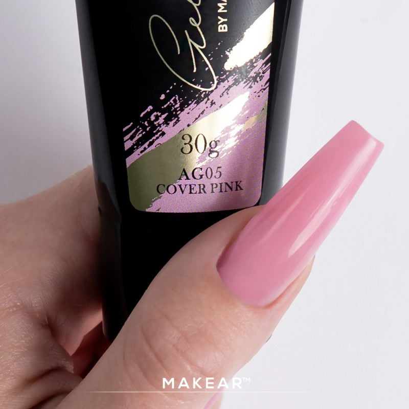 Makear AG05 Acrylgel Cover Pink Gelacryl pink Aufbau-Nagelgel