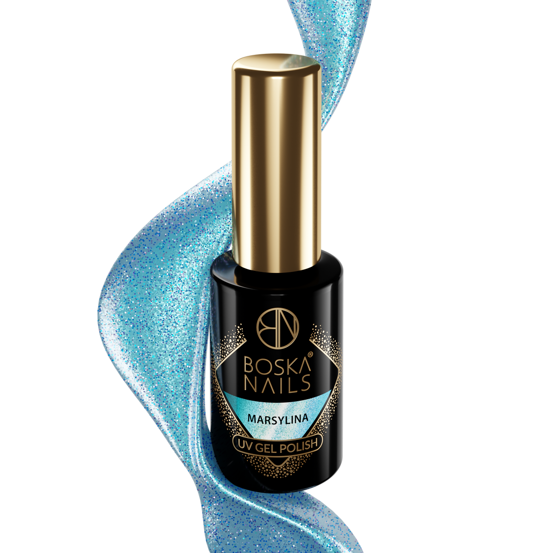 Boska Nails Hybrid-Nagellack 490 Cosmic Glow Marsylina, 6 ml