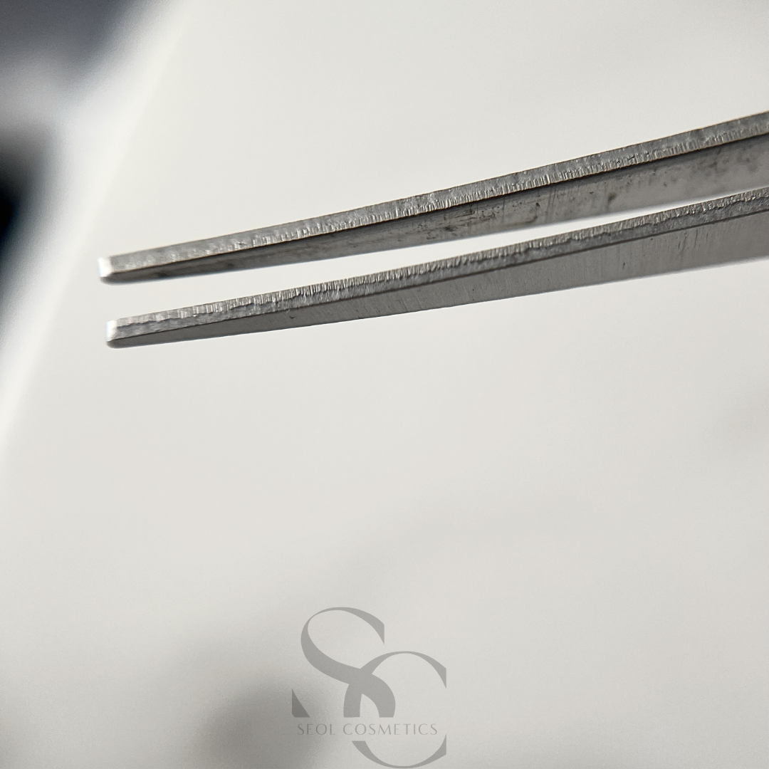 Nagelknipser STRAIGHT Metall zum Schneiden von Geltunnel silber