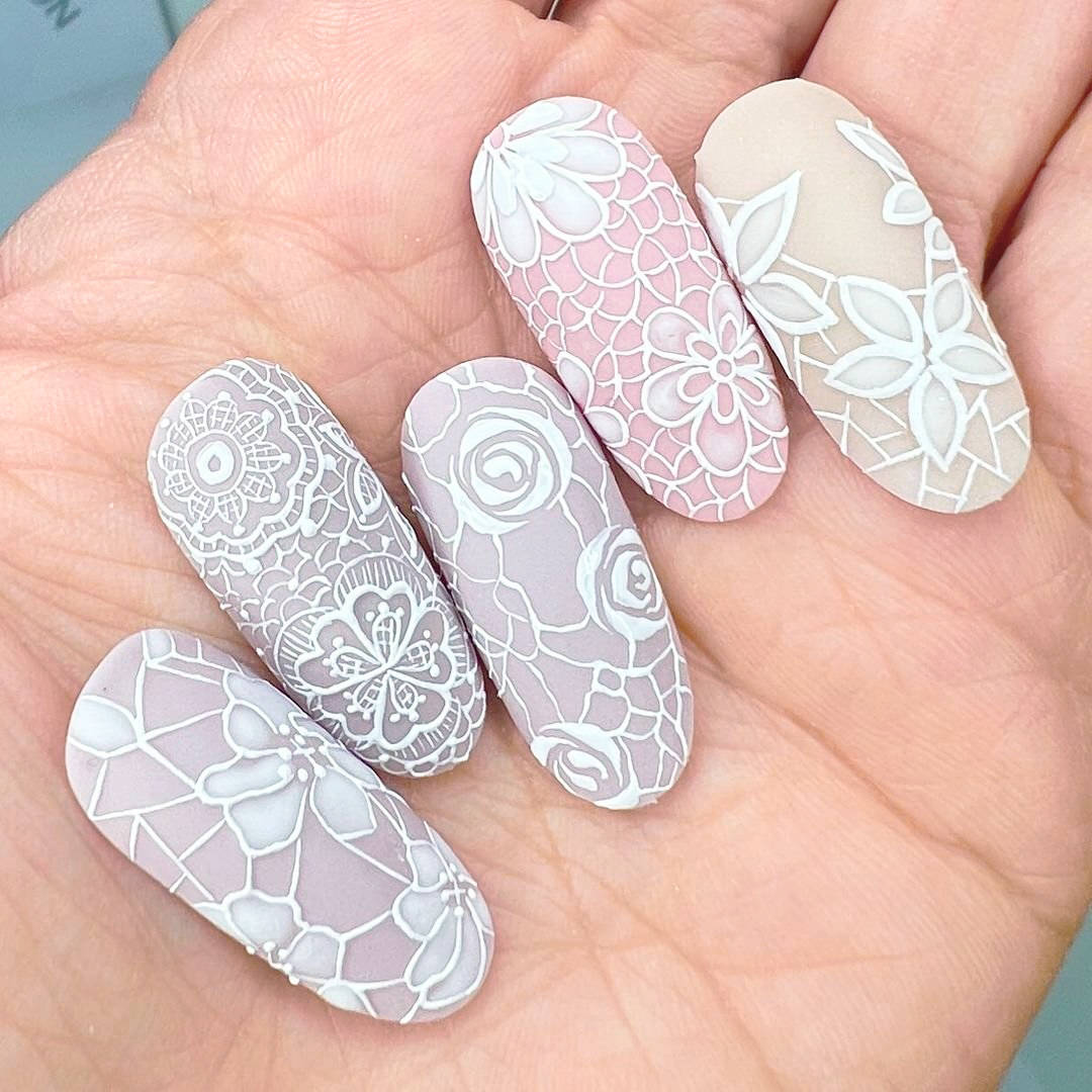 Isabellenails WHITE Stampinglack weiß 6ml