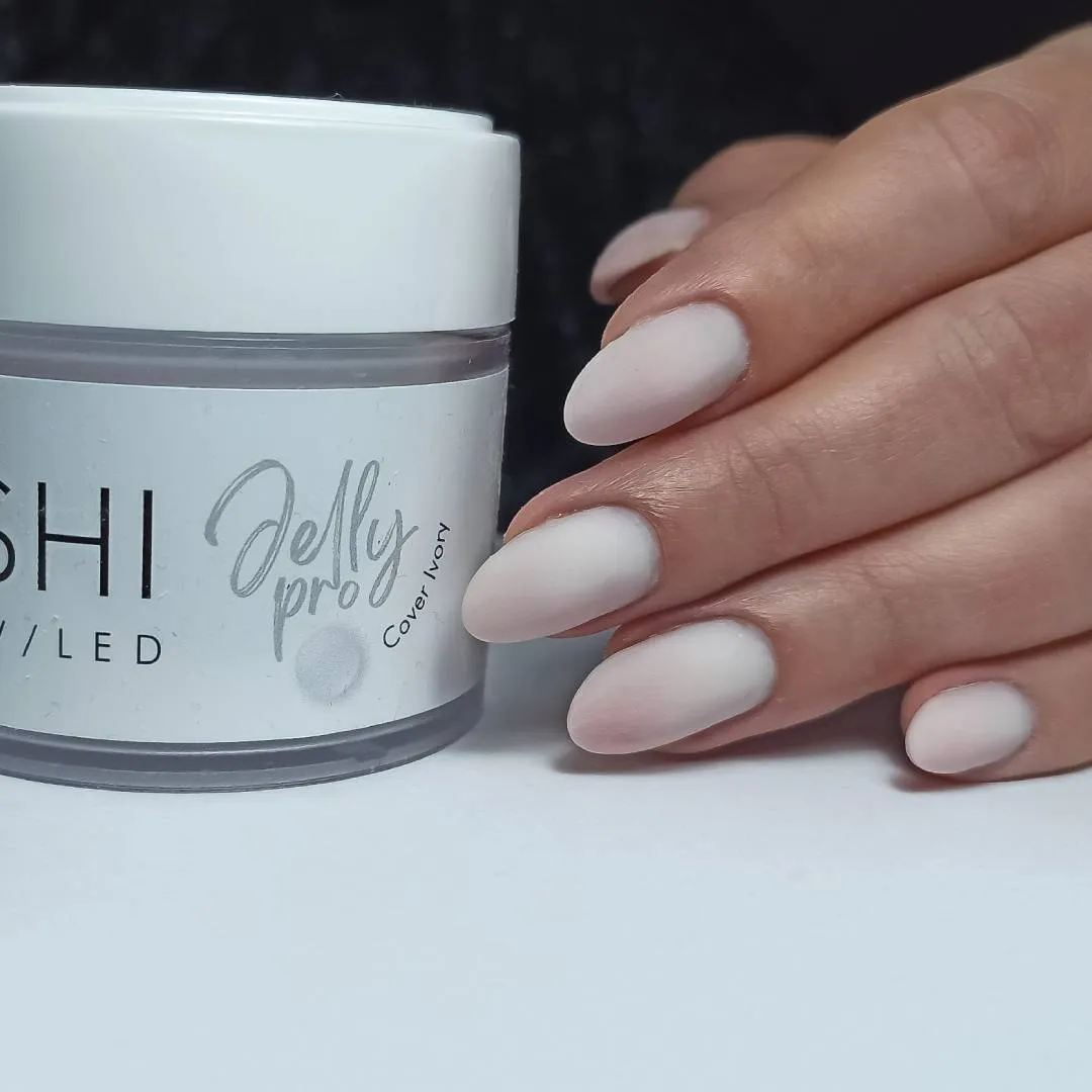 GROSSE Yoshi Jelly PRO Nagelaufbau-Gelabdeckung, Elfenbein, 50 ml