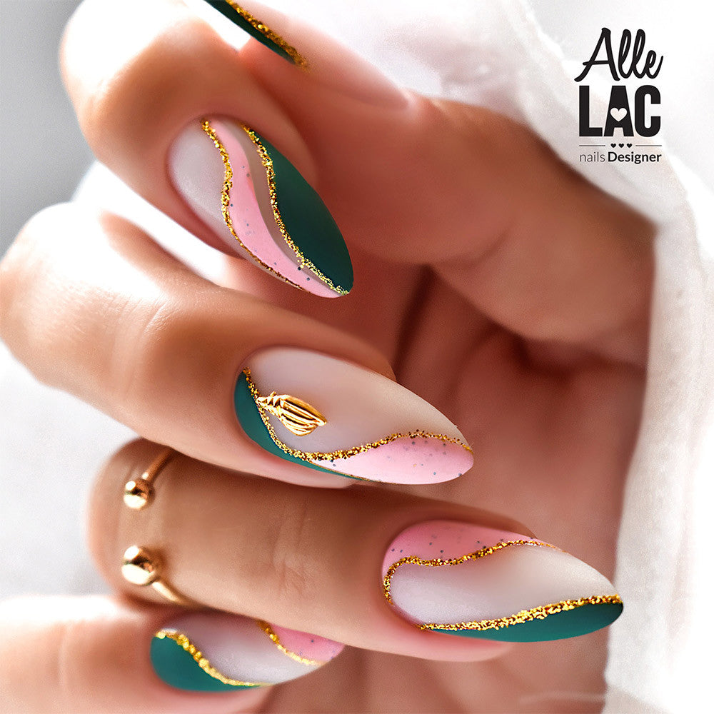 Sublime Gold Nagelpuder Goldglitter für Dekorationen 1g Allepaznokcie