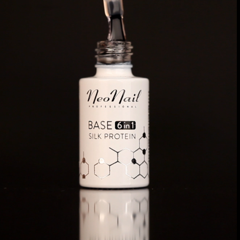 Neonail Base 6in1 Seidenprotein-Hybrid-Nagelbasis