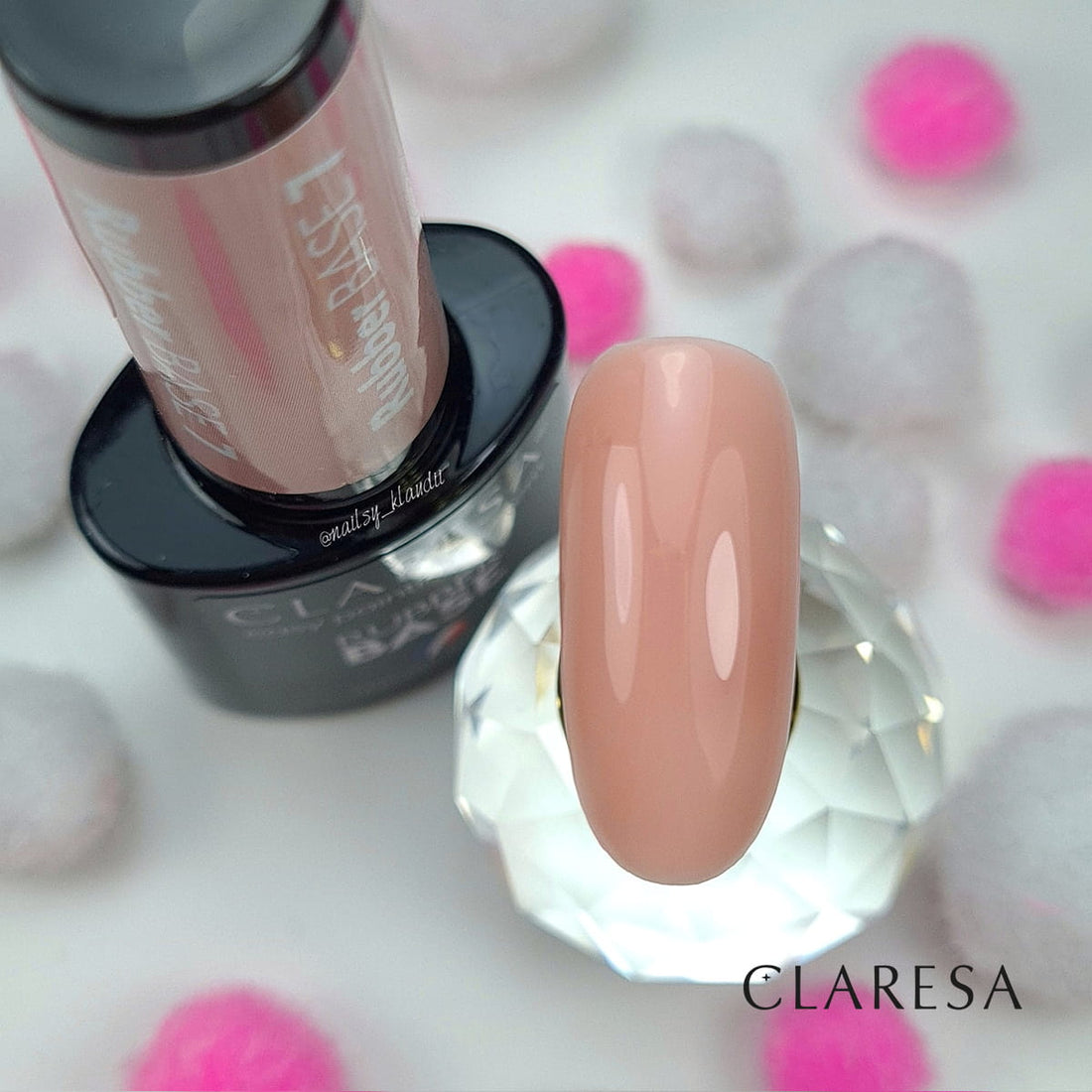 Claresa Base Rubber 7 Hybrid-Nagel-Basisgummi UV/LED