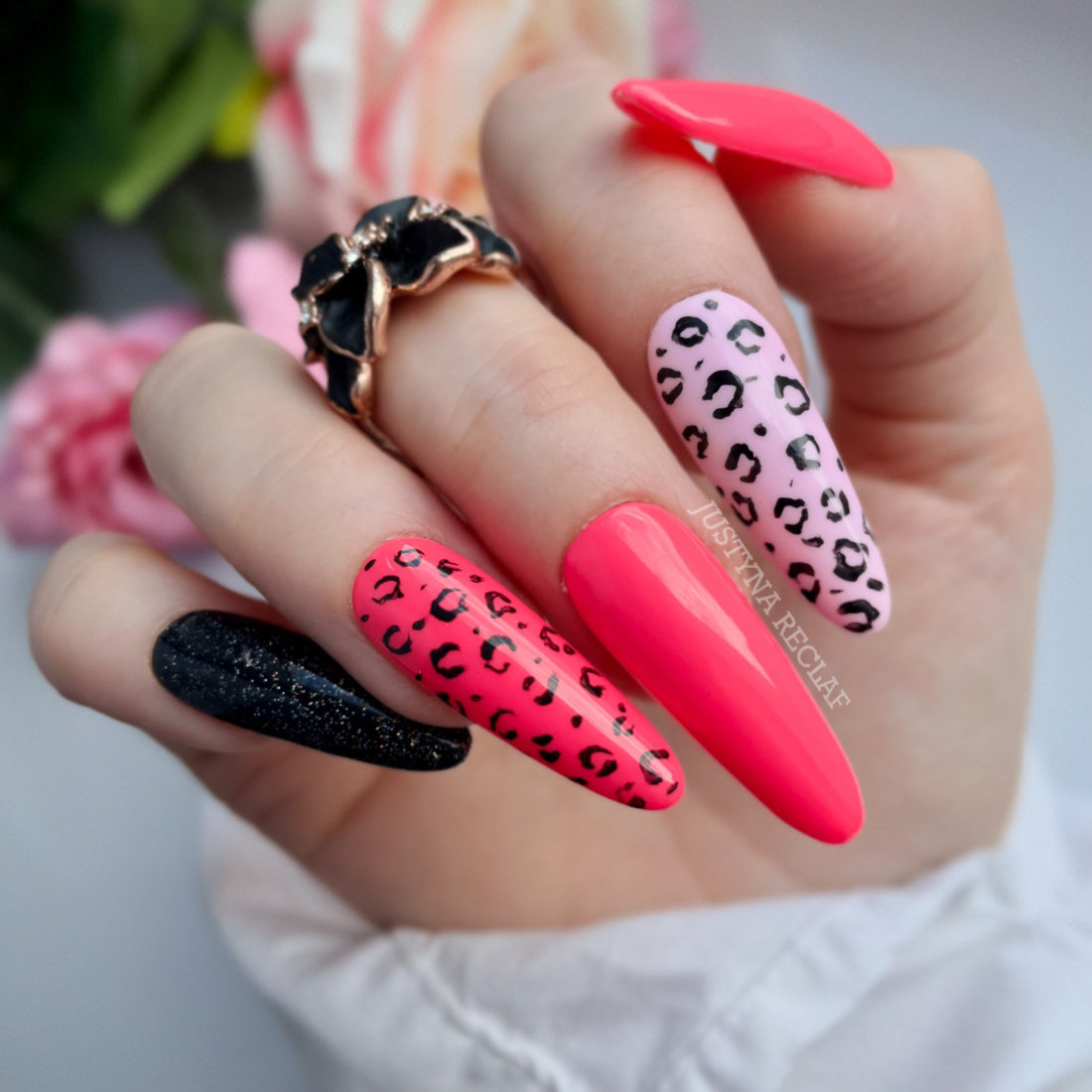 Boska Nails Hybrid Nagellack 348 Pink Klara neonpink 6ml