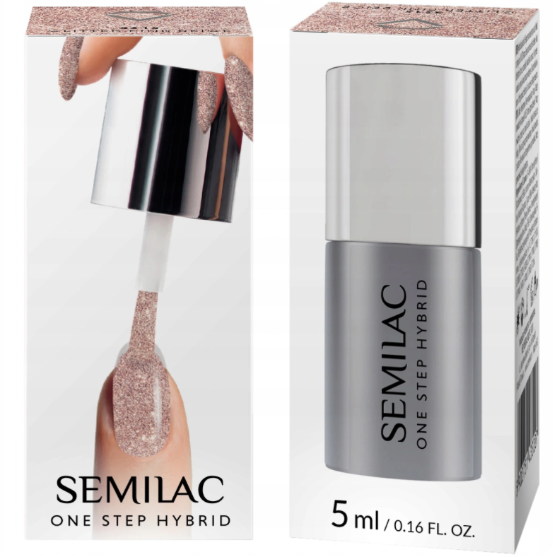 Semilac ONE STEP Hybrid S245 Hybrid-Nagellack, 5 ml