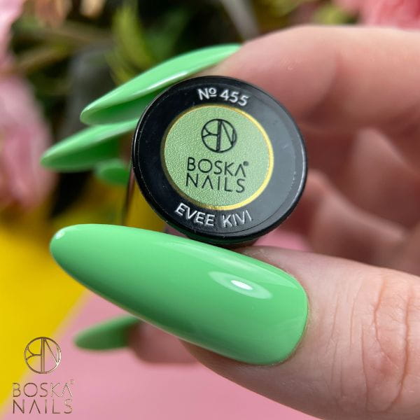 Boska Nails Hybrid Nagellack 455 Evee Kivi grün 6ml
