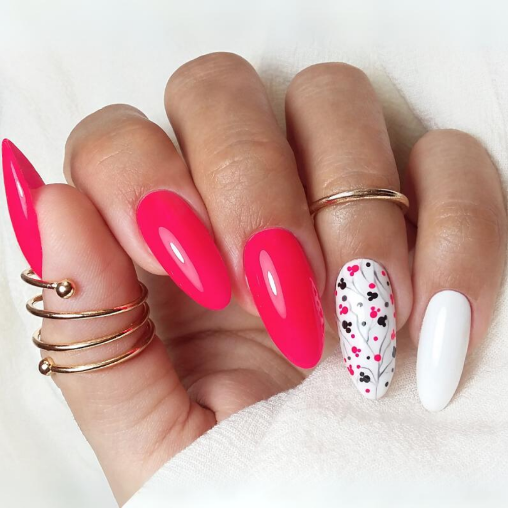 Claresa Hybrid Nagellack PINK 530 neon
