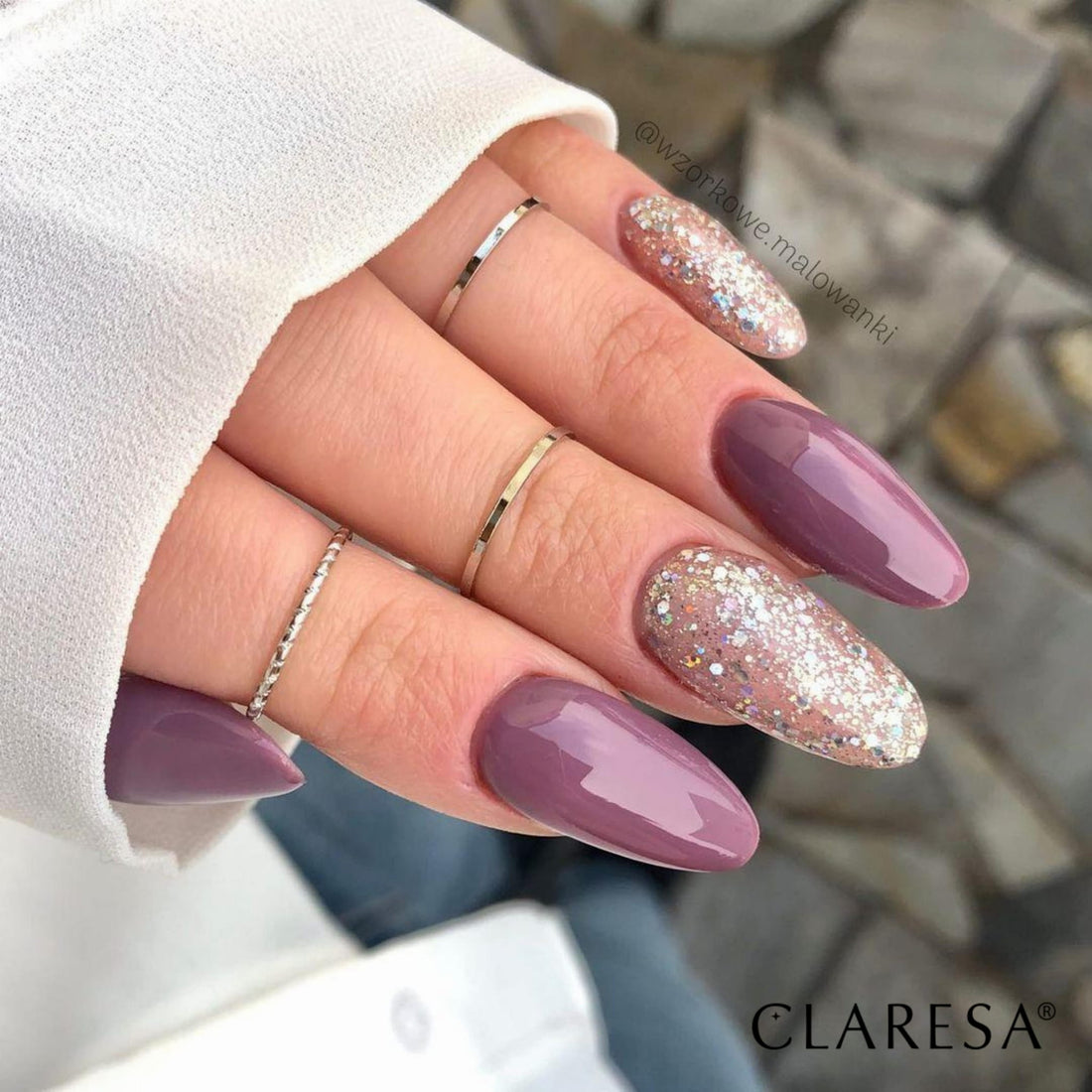 Claresa Hybrid-Nagellack FROSTY MORNING 9