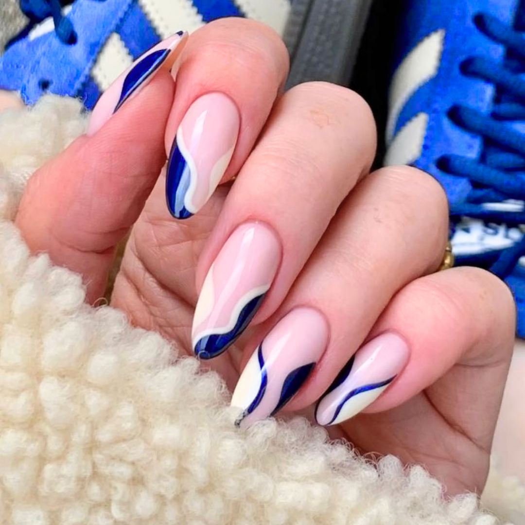 Picassini Lackgel Blau Blau für Dekorationen Boska Nails 5ml