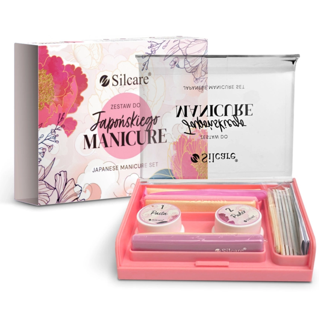 Silcare Japanisches Maniküreset zur Nagelpflege 12 Elemente
