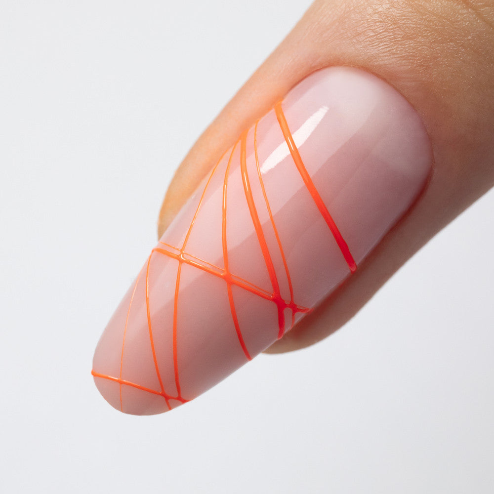 Spider Gel Allepaznokcie Papaya Nail Art Gel Orange 3ml