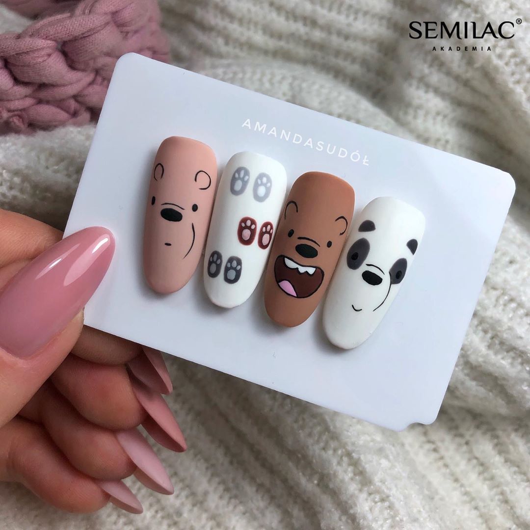SEMILAC 139 Nüsse & Karamell UV-LED-Hybrid-Nagellack, 7 ml
