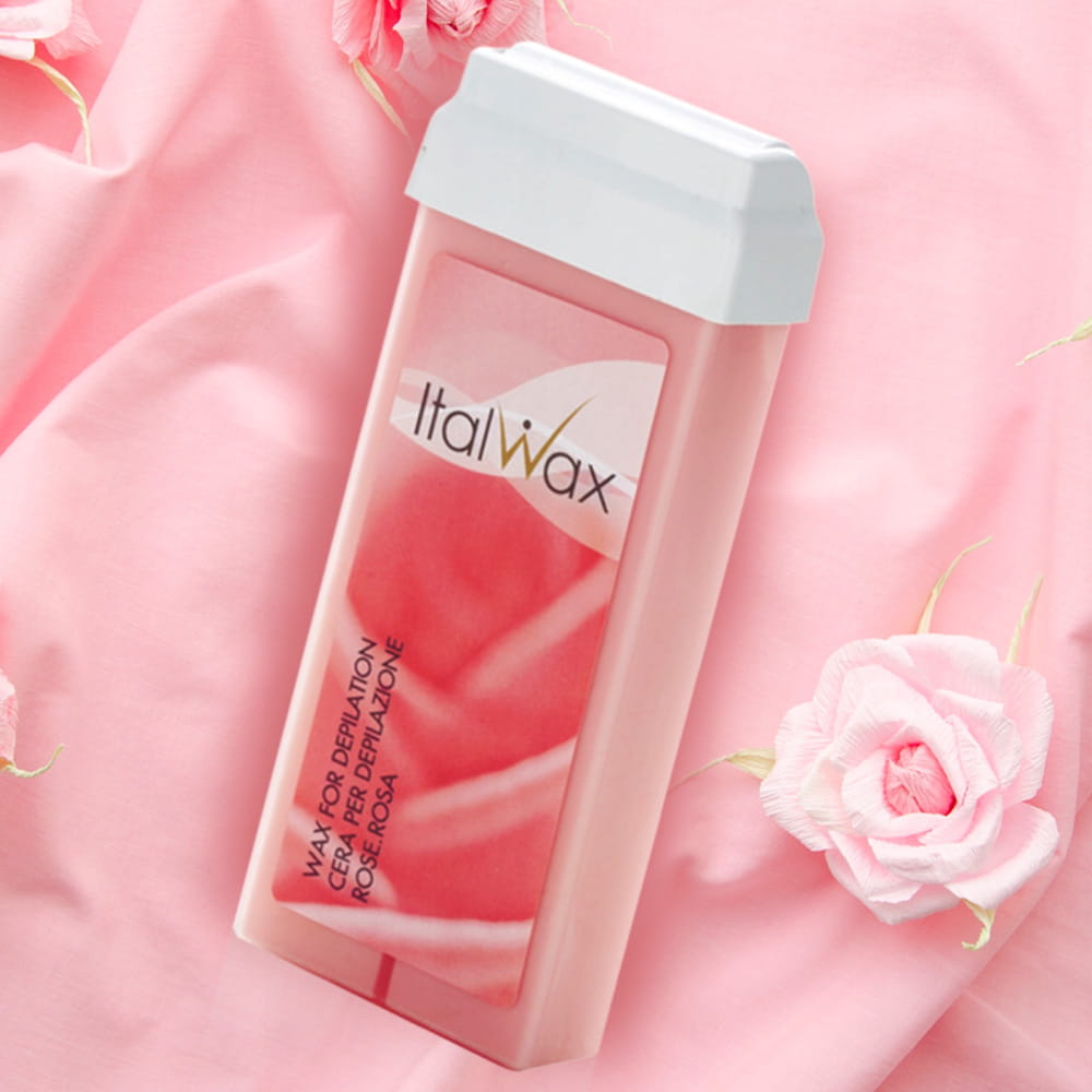 ITALWAX Rose Roll-on Körper-Enthaarungswachs 100ml