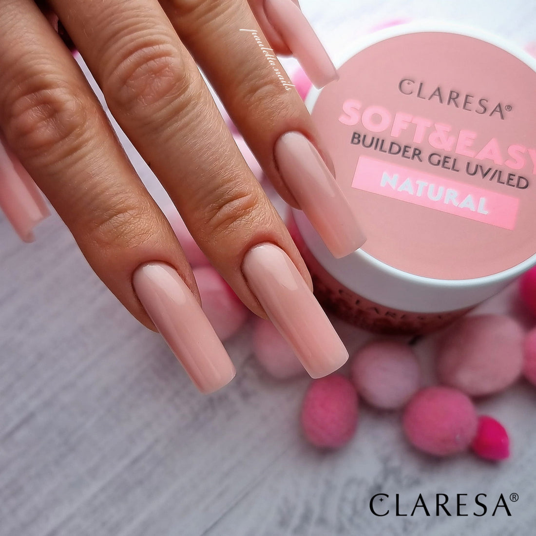 Claresa Soft&Easy Builder Naturnagelgel 45g
