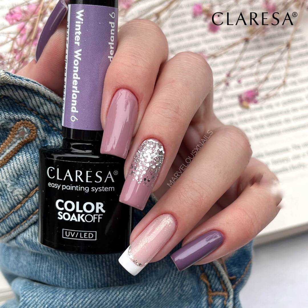 Claresa Hybrid Nagellack WINTER WONDERLAND 6