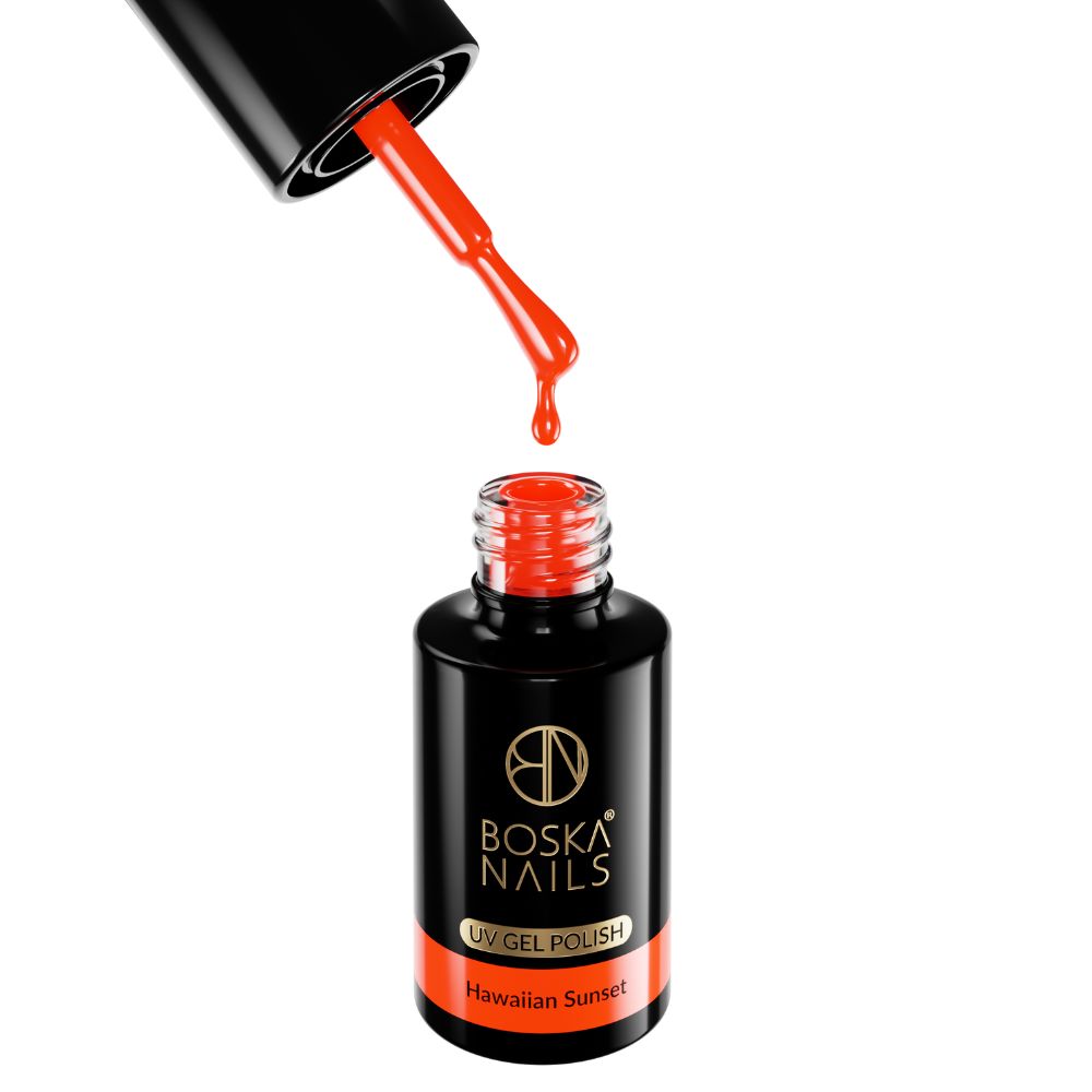 Boska Nails Hybrid-Nagellack 418 Hawaiian Sunset Neon, 6 ml