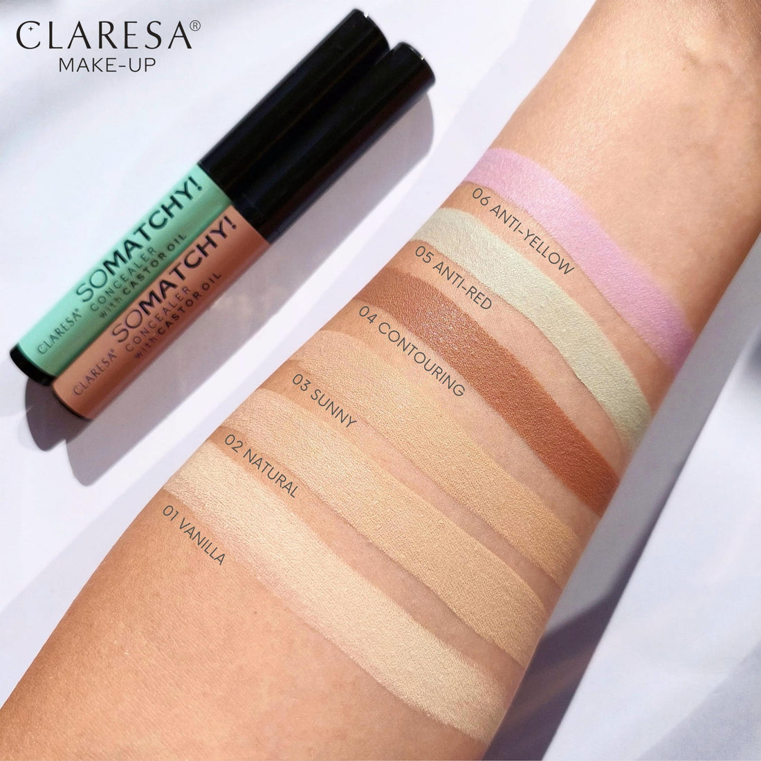 Claresa SoMatchy Camouflage-Augen-Concealer-Stick! 02 NATÜRLICH
