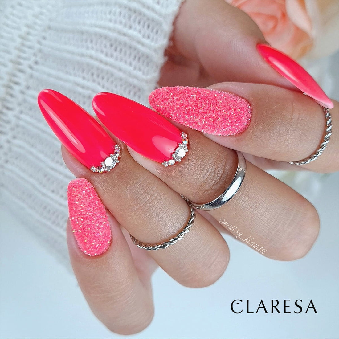 Claresa Hybrid Nagellack NEON 5
