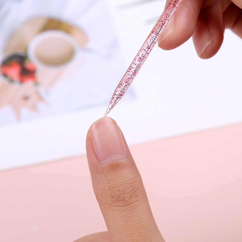 Wiederverwendbare Nagelhautstäbchen Maniküre 100 Stück rosa Seol Cosmetics