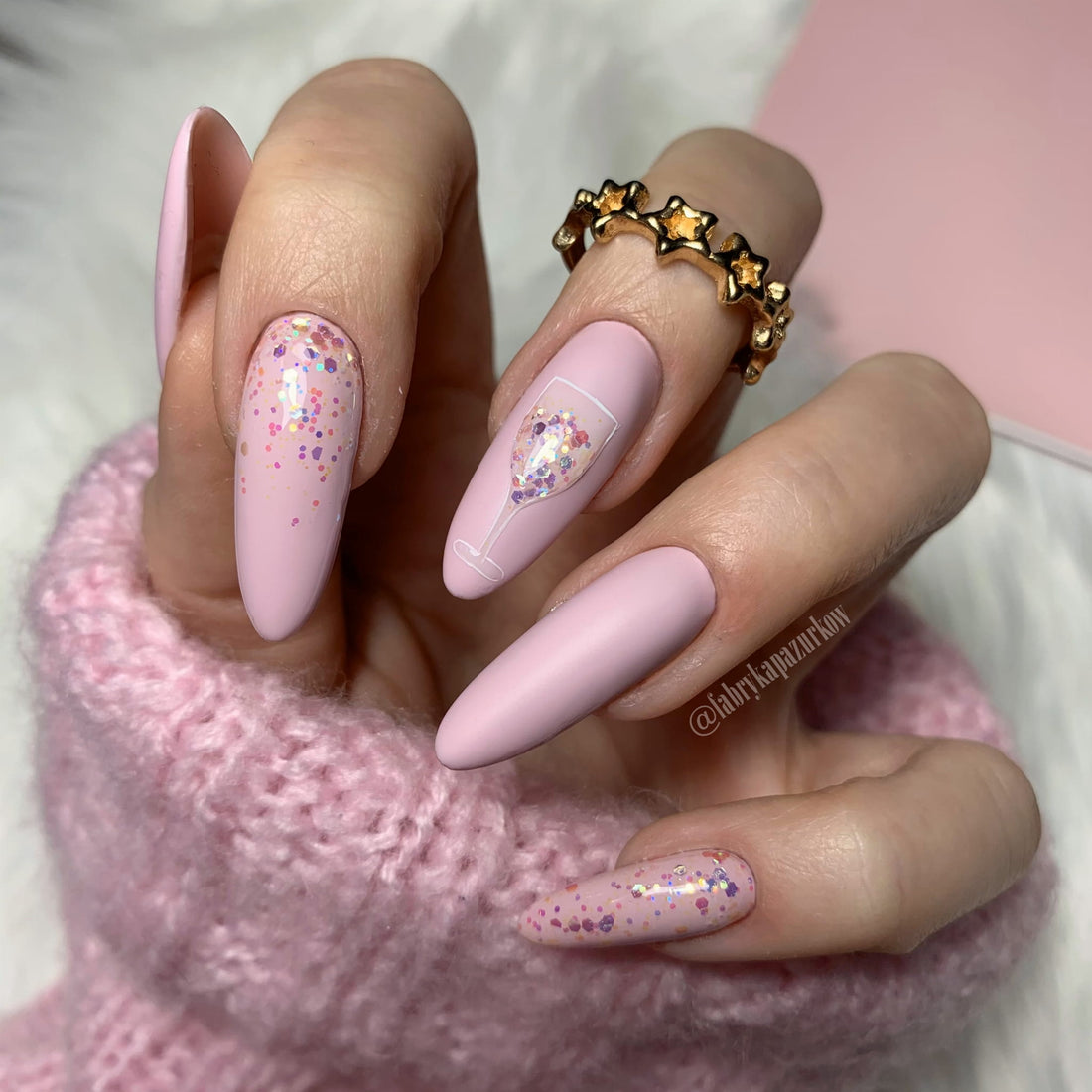 Claresa Hybrid Nagellack GLITTER 2 Glitzerfarbnebel