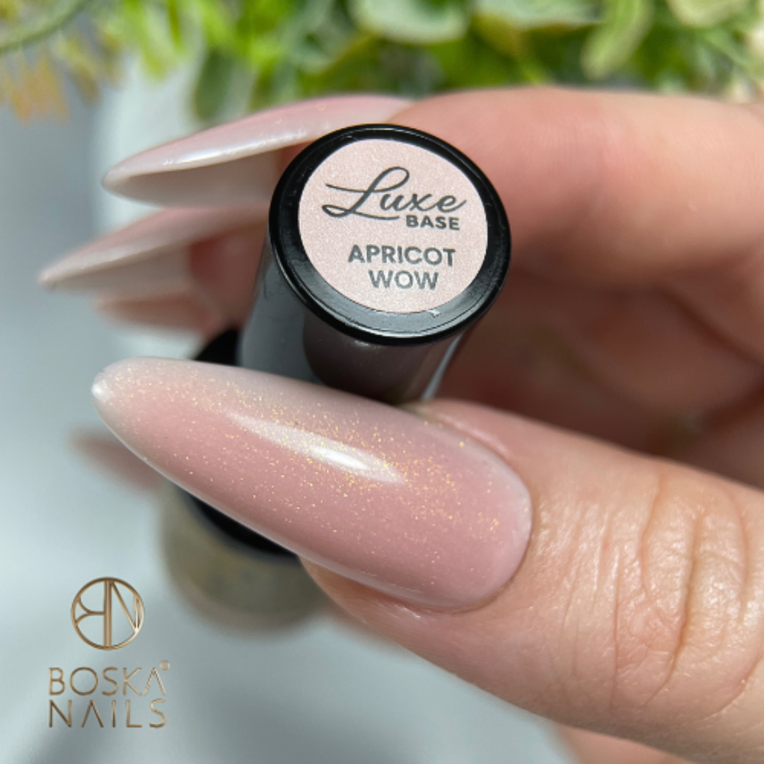 Boska Nails Luxe Base Apricot Wow Base Hybrid-Nagellack 10ml