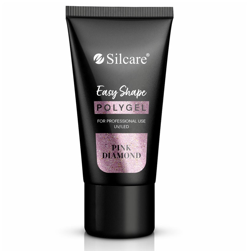 Silcare Easy Shape Polygel Acryl-Nagelgel Pink Diamond 30 g Dual-Form-Gel
